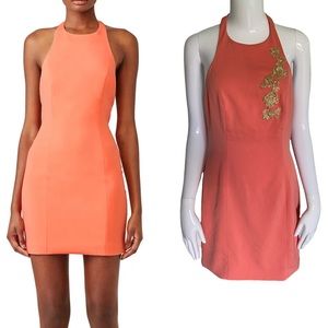 Jay Godfrey Papaya Benioff halter dress